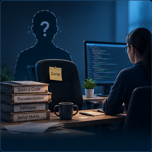 Lost your developer